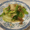 週末だけの調理人！'s cooksnap of when they made 牛肉とレタスの炒め・中華風に♪.