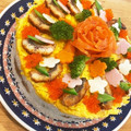 おはよんぐ's cooksnap of when they made 簡単♡ツナそぼろdeひな祭りのケーキ寿司.