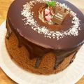 おはよんぐ's cooksnap of when they made ココアシフォンケーキ.