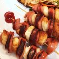 saki1010's cooksnap of when they made 子供に大ウケ！HMらせんアメリカンドッグ.