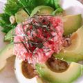 KAORULALA's cooksnap of when they made 簡単ランチ☆アボカドとマグロのたたき丼.