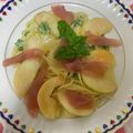 ティアラ623's cooksnap of when they made 桃と生ハムの冷たいパスタ.