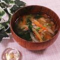クックHG9V8Y☆'s cooksnap of when they made 鯖の水煮缶のお味噌汁.