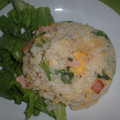Jock's cooksnap of when they made ハムとレタスの炒飯.