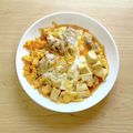 キンプリ's cooksnap of when they made 鶏胸の豆腐卵とじ.