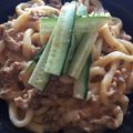 クック2H9MD0☆'s cooksnap of when they made 簡単過ぎた坦々麺風うどん.