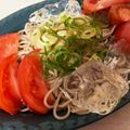 チェリチョコ's cooksnap of when they made おろしポン酢冷やしトマト蕎麦.