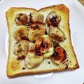 ＊なぁ＊'s cooksnap of when they made 無限に食べられる◆ミロバナナトースト◆.