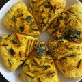 ☆☆☆☆☆えび's cooksnap of when they made HMで作る簡単かぼちゃスコーン.
