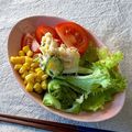 かっちゃん杉's cooksnap of when they made レンチンで！焼きたらこのポテトサラダ.