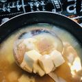 黒豆にゃんこ☆'s cooksnap of when they made たたき蓮根のお味噌汁.