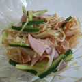 のの。's cooksnap of when they made もやしときゅうりとハムの中華和え.