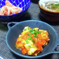 かおりかざり's cooksnap of when they made 厚揚げと玉子のチリソース煮.