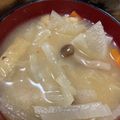 ﾌﾞﾚﾝﾀﾞ's cooksnap of when they made 浮腫防止!満腹具だくさん味噌汁!95㌍.