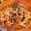 イシポン's cooksnap of when they made にんじんとごぼうのナッツあえ.