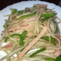 コバミツ's cooksnap of when they made とっても簡単♪もやしとハムの中華炒め.