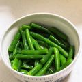 おにくわ's cooksnap of when they made いんげん×ごま油.