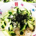 クッキン坊主's cooksnap of when they made ハマる！きゅうりの冷たいお茶漬け.