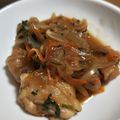 あげはっちゃん's cooksnap of when they made 青しそと鶏もも肉の甘酢ソテー.