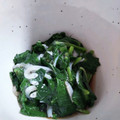 ☆ikiru☆'s cooksnap of when they made モロヘイヤのしらすの和え.