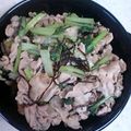 しょうこ1818's cooksnap of when they made 豚バラとピーマンの塩昆布炒め.