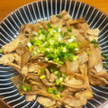 けんいづ's cooksnap of when they made 豚ロースの舞茸の甘辛炒め.