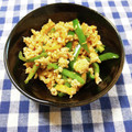 ﾁｲﾁｬﾝﾏﾏ's cooksnap of when they made ☆挽き肉とキムピー炒め☆.