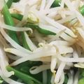 雪のジャムおじさん's cooksnap of when they made 手間入らず☆レンチンもやしの付け合わせ.