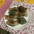 クック49L4Ho☆'s cooksnap of when they made ライスペーパーで☆鶏しそ棒餃子.