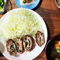 ☆あさ's cooksnap of when they made 子ども大好き！豚カツ　しそチーズ巻き.