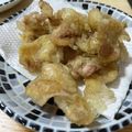 リラシャン's cooksnap of when they made 鶏皮のからあげ.