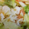 あゆたっくん's cooksnap of when they made カニカマとレタスのチャーハン.