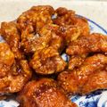 ツインズちゃま's cooksnap of when they made 鶏の唐揚げ☆ペッパーレモン醤油たれ漬け.