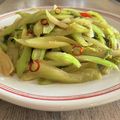 ばぢこ's cooksnap of when they made 【簡単常備菜】セロリのチャチャっと金平♪.