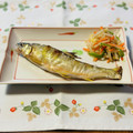 yesmama's cooksnap of when they made もやしとピーマン・炙りうす揚げの酢の物♪.