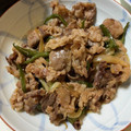 ☆テルエ☆'s cooksnap of when they made 簡単！牛肉とピーマンのオイスター炒め♪.
