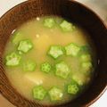 ｂｅｒｒｙ＋'s cooksnap of when they made オクラと豆腐のみそ汁.