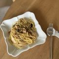 いぬわんわんわん's cooksnap of when they made きのこのパスタ.