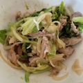 ふすこ's cooksnap of when they made 豚こまと春キャベツの簡単レンジ蒸し.