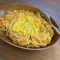 クックGR6ZMB☆'s cooksnap of when they made ひき肉のナポリタン.