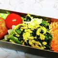 龍青空ママ's cooksnap of when they made 1歳ほうれん草とカレースクランブルエッグ.