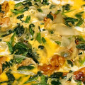 ペモコ's cooksnap of when they made 焼き鳥缶とほうれん草の卵とじ＊.