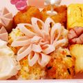 ayamihaママ's cooksnap of when they made ハムの花は斜め切り～華やかな弁当隙間埋め.