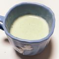 banana-man's cooksnap of when they made 枝豆と豆腐の冷製ポタージュ.