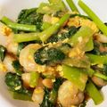 あいあい811's cooksnap of when they made むきえびと小松菜のオイスターマヨ炒め.
