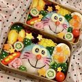 なつき☆ミ's cooksnap of when they made 赤ウインナーポケットに詰めて♡鮮やか弁当.