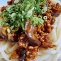 maoバァバ's cooksnap of when they made なすとひき肉のピリ辛混ぜ麺.
