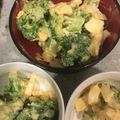 ユマユマ９９'s cooksnap of when they made 卵とブロッコリーのサラダ♪オーロラソース.