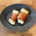めぐゆん's cooksnap of when they made もっちりおつまみ♡美味しい餅ベーコン巻き.