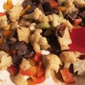 ame-ikuru's cooksnap of when they made 牛肉とカリフラワーの炒めもの☆.